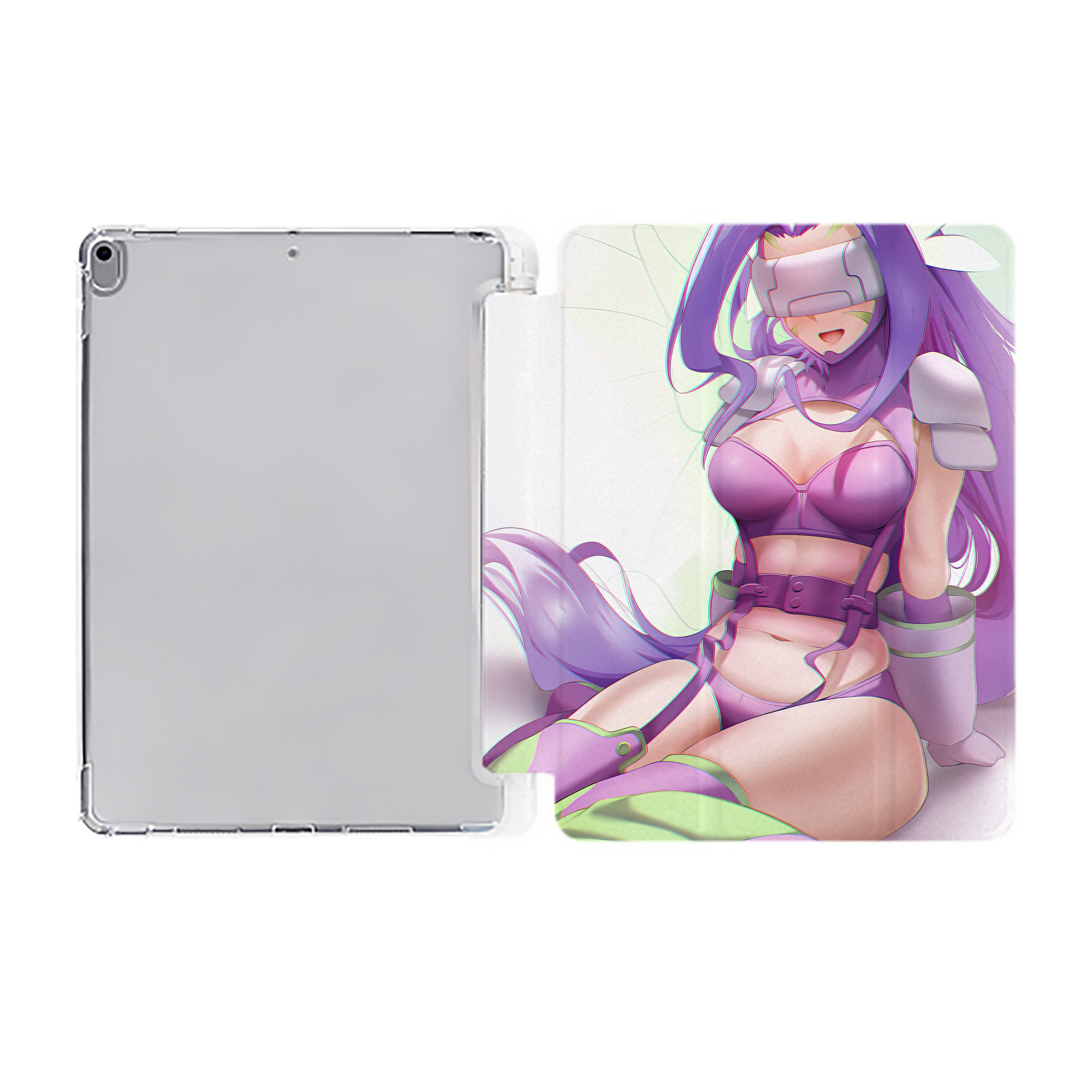 （画像用） Digimon デジタルモンスター/デジモン IPad ケース ペン収納付き 三つ折りスタンド PUレザー×シリコン 対応機種9.5/10.5/10.9インチ